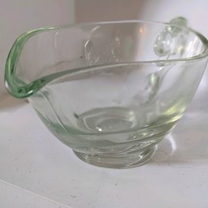 Vintage Glass Gravy/Creamer Bowl